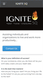 Mobile Screenshot of ignitesq.com