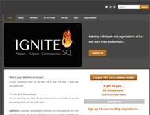 Tablet Screenshot of ignitesq.com